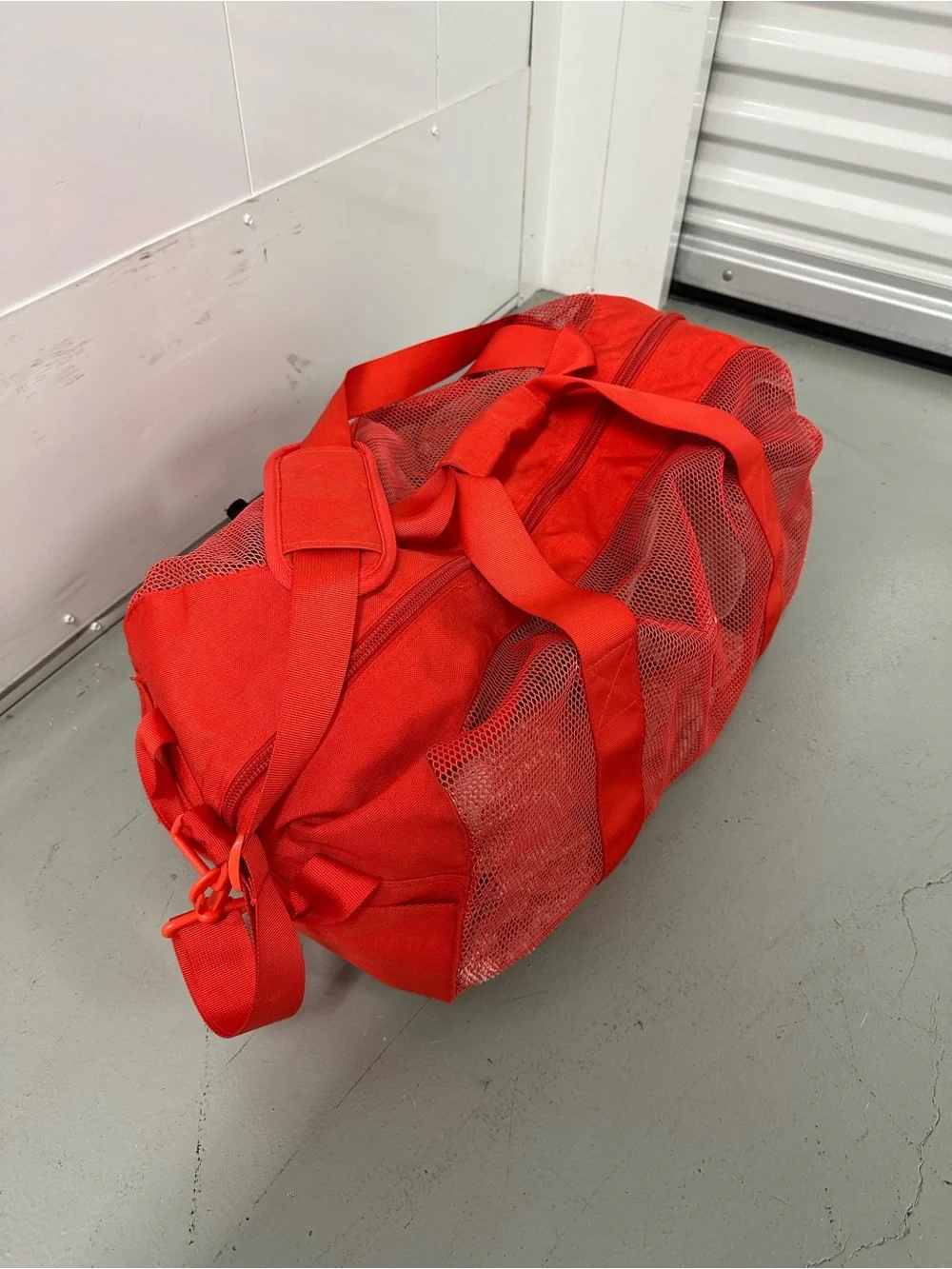 Full Send Mesh Duffel Bag w/ Shoulder Strap